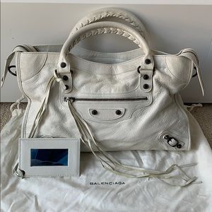 Balenciaga Medium Classic City Leather Satchel